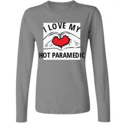 Ladies Relaxed Fit Basic Long Sleeve Tee