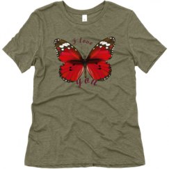 Ladies Relaxed Fit Super Soft Triblend Tee