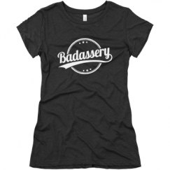 Ladies Slim Fit Super Soft Triblend Tee
