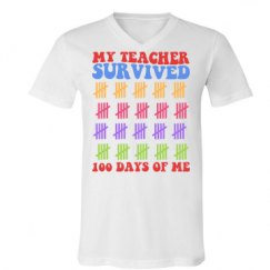 Unisex V-Neck Jersey Tee