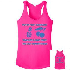 DONDIFITNESS RACERBACK TANK TOP