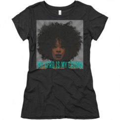 Ladies Slim Fit Super Soft Triblend Tee