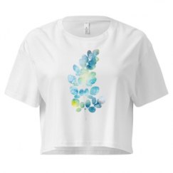 Ladies Festival Cali Crop Top Tee