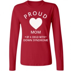 Ladies Relaxed Fit Basic Long Sleeve Tee