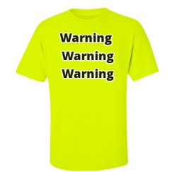 Unisex Ultra Cotton Safety Neon Crewneck Tee