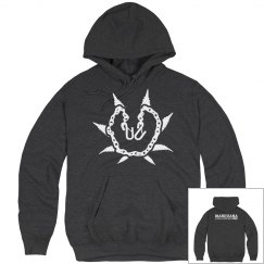 Red & White Munch Hoodie