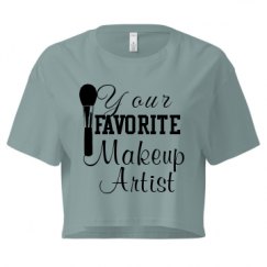 Ladies Festival Cali Crop Top Tee