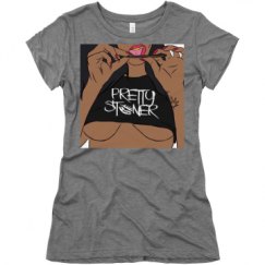 Ladies Slim Fit Super Soft Triblend Tee
