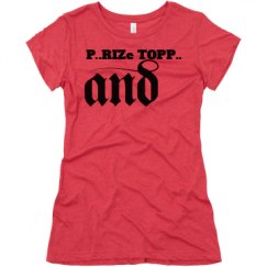 Ladies Slim Fit Super Soft Triblend Tee