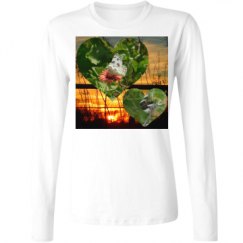 Ladies Relaxed Fit Basic Long Sleeve Tee