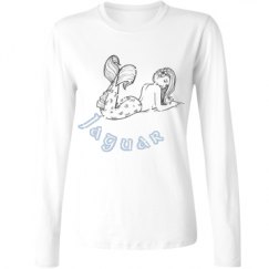 Ladies Relaxed Fit Basic Long Sleeve Tee