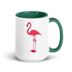 15oz Ceramic Mug with Color Inside