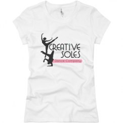 Ladies Slim Fit Basic Promo Jersey Tee