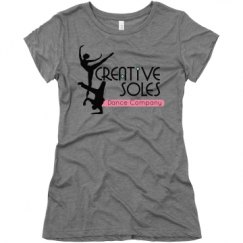 Ladies Slim Fit Super Soft Triblend Tee