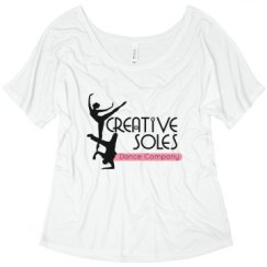 Ladies Flowy Slouchy Tee