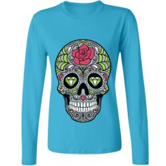 Ladies Relaxed Fit Basic Long Sleeve Tee