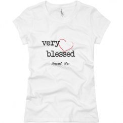 Ladies Slim Fit Basic Promo Jersey Tee