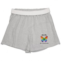 Slim Fit Cheer Shorts