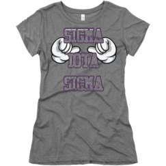 Ladies Slim Fit Super Soft Triblend Tee