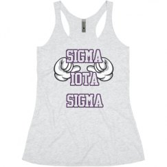 Ladies Slim Fit Super Soft Racerback Triblend Tank