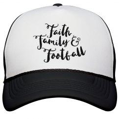 FAITH/FOOTBALL HAT
