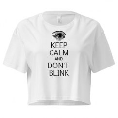 Ladies Festival Cali Crop Top Tee