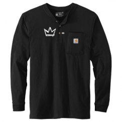 Unisex Carhartt Long Sleeve Henley Tee 
