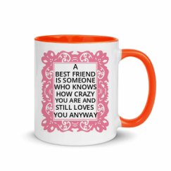 11oz Ceramic Mug with Color Inside