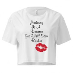 Ladies Festival Cali Crop Top Tee