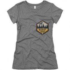 Ladies Slim Fit Super Soft Triblend Tee