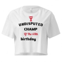 Ladies Festival Cali Crop Top Tee