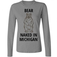 Ladies Relaxed Fit Basic Long Sleeve Tee