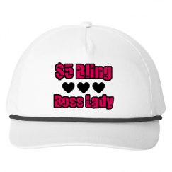 Snapback Five-Panel Rope Hat