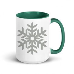 15oz Ceramic Mug with Color Inside