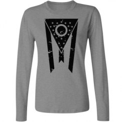 Ladies Relaxed Fit Basic Long Sleeve Tee