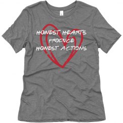 Honest hearts produce honest actions