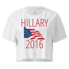 Ladies Festival Cali Crop Top Tee