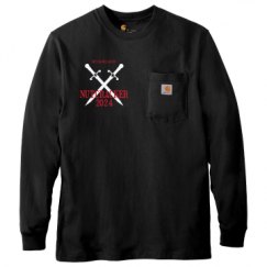 Unisex Carhartt Pocket Long Sleeve Tee