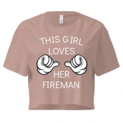 Ladies Festival Cali Crop Top Tee