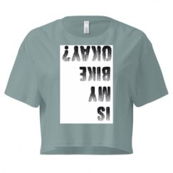 Ladies Festival Cali Crop Top Tee