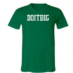 Unisex V-Neck Jersey Tee