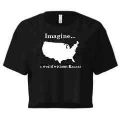 Ladies Festival Cali Crop Top Tee