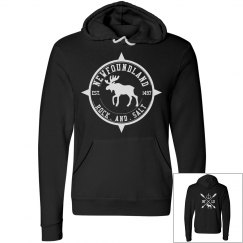 Newfoundland Rock.and.Salt Moose Hoodie