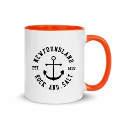 11oz Ceramic Mug with Color Inside