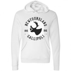 Unisex Fleece Pullover Midweight Hoodie