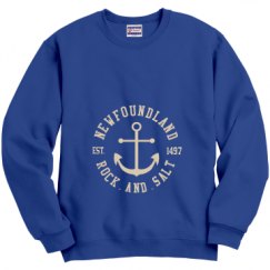 Unisex Film and Foil Crewneck Sweatshirt