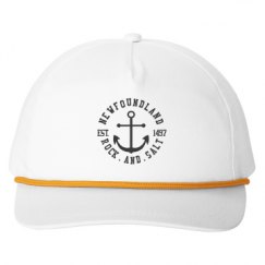 Snapback Five-Panel Rope Hat