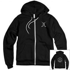 Narwhal rock and salt hoodie