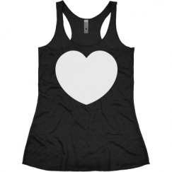 Ladies Slim Fit Super Soft Racerback Triblend Tank