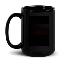 15oz Black Glossy Mug